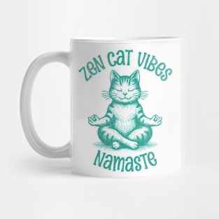 Namaste Cat Mug